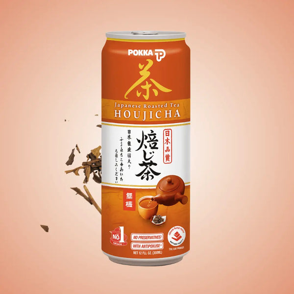Ready to Drink Houjicha Japanese Roasted Tea 300ml - POKKA INDIA