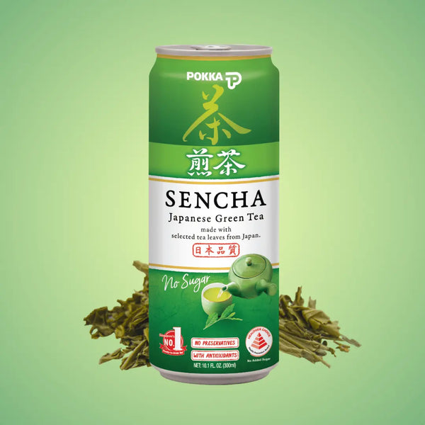 Ready to Drink Sencha Green Tea 300ml - POKKA INDIAGreen Tea