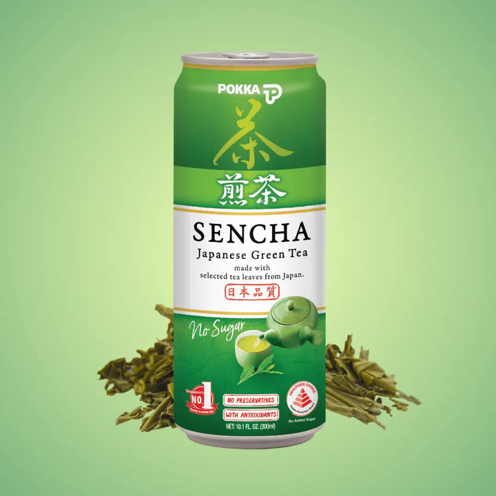 Ready to Drink Sencha Green Tea 300ml - POKKA INDIAGreen Tea