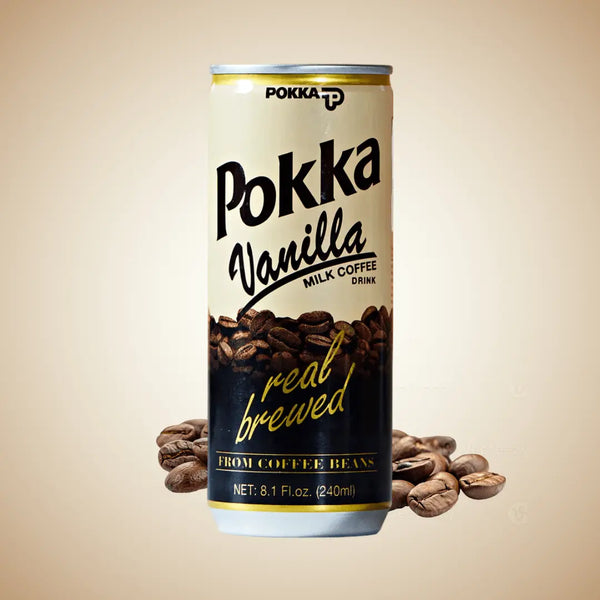 Ready to Drink Vanilla Milk Coffee 240ml - POKKA INDIACoffee