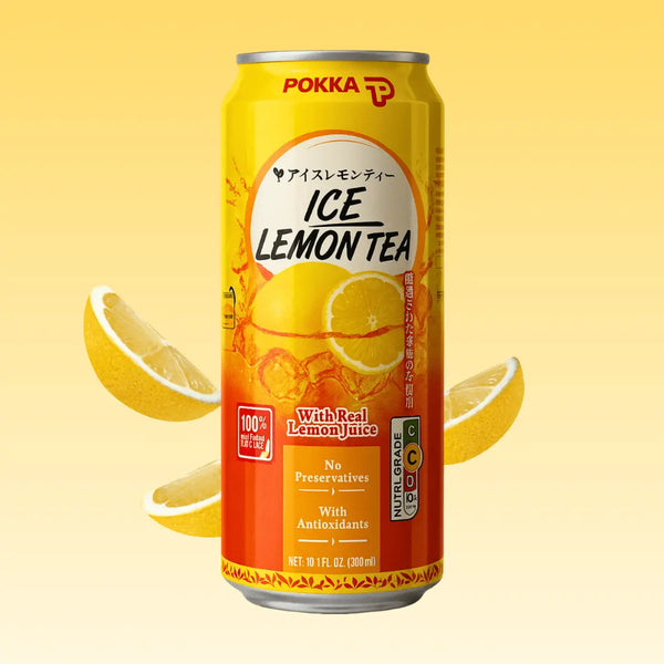 Ready to Drink Ice Lemon Tea 300ml - POKKA INDIAIced tea