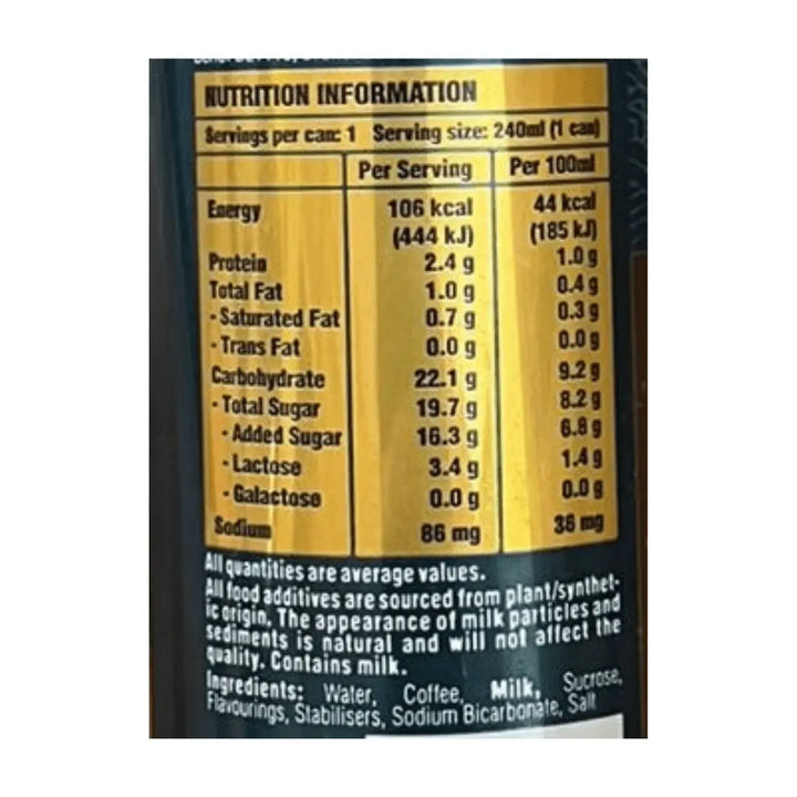 Ready to Drink Premium Cappuccino Coffee 240ml - POKKA INDIACappuccino Coffee